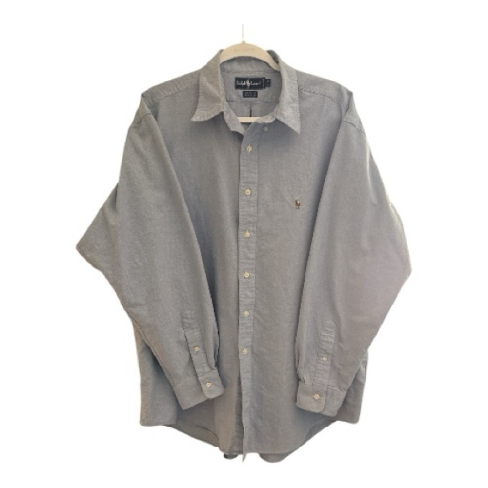 Ralph Lauren Men's Gray Button Down Shirt